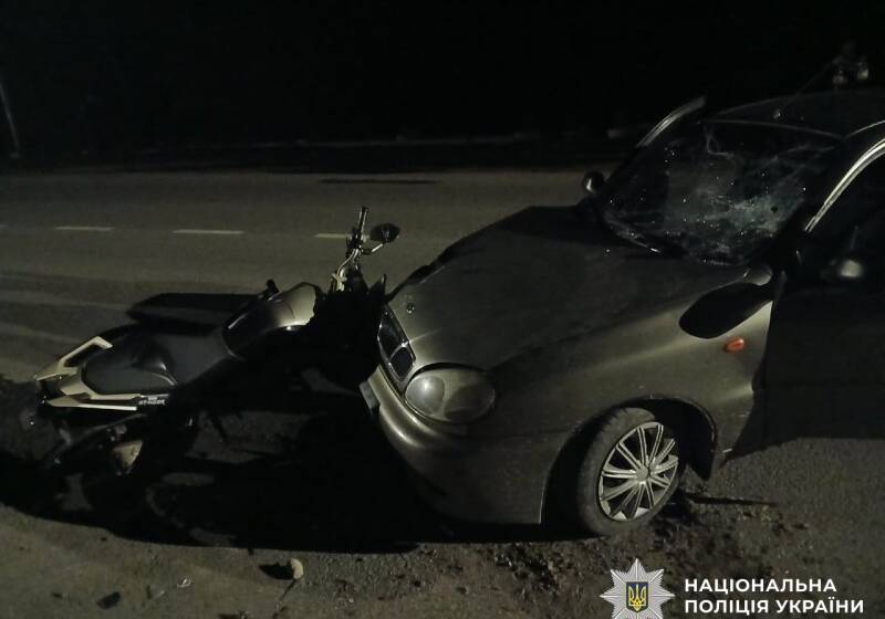 Внаслідок аварії на Вінниччині травмувались двоє неповнолітніх