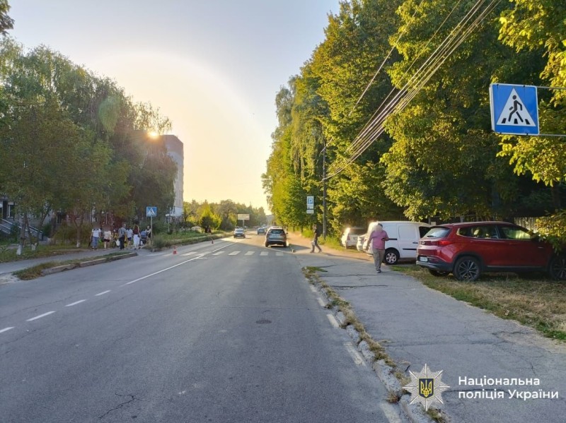 У Вінниці на нерегульованому переході збили пішохода