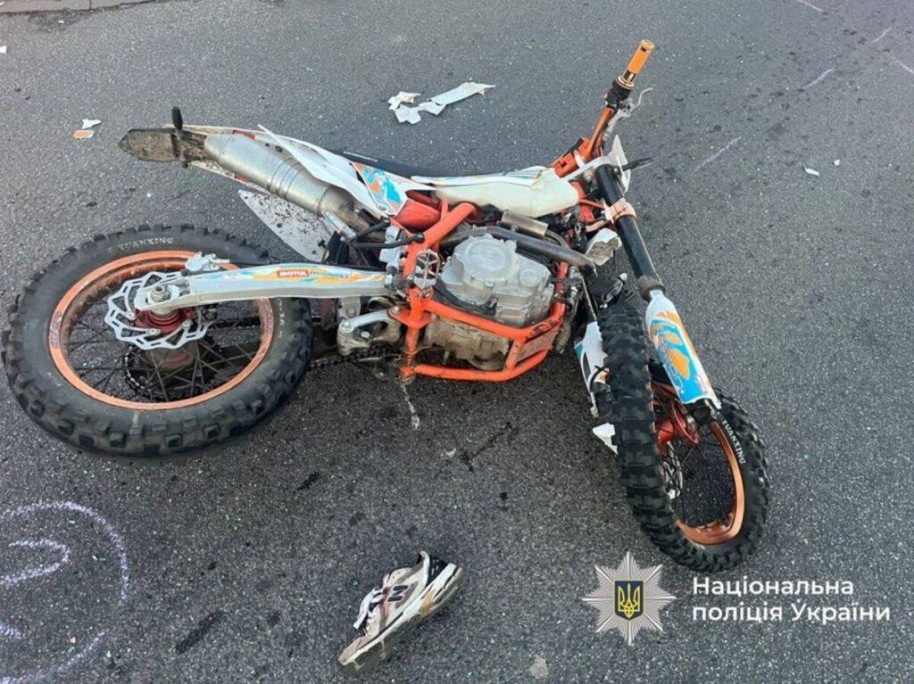 У Вінниці затримали винуватця ДТП, в якій постраждав неповнолітній мотоцикліст