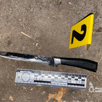 На Хмільниччині затримали чоловіка за вбивство товариша ножем