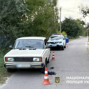 Місце ДТП, у якоій постраждав вінничанин