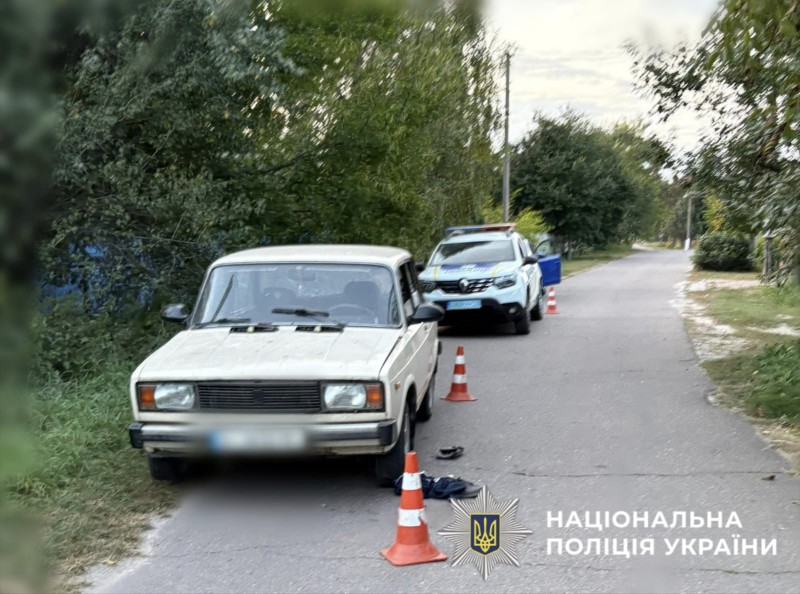 Місце ДТП, у якоій постраждав вінничанин