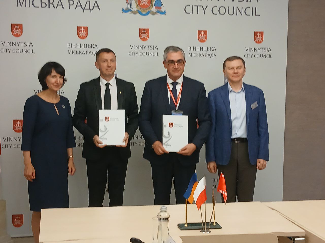 Підписання меморандуму про шляхопровід у Вінниці