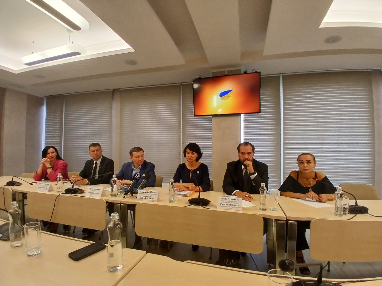 Польська детегація та міський голова Вінниці Сергій Моргунов