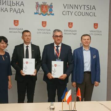У Вінниці підписують меморандум щодо мосту на Тяжилів