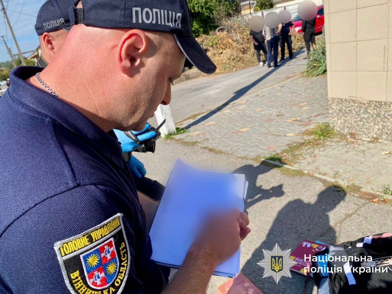 Поліцейський на Вінниччині