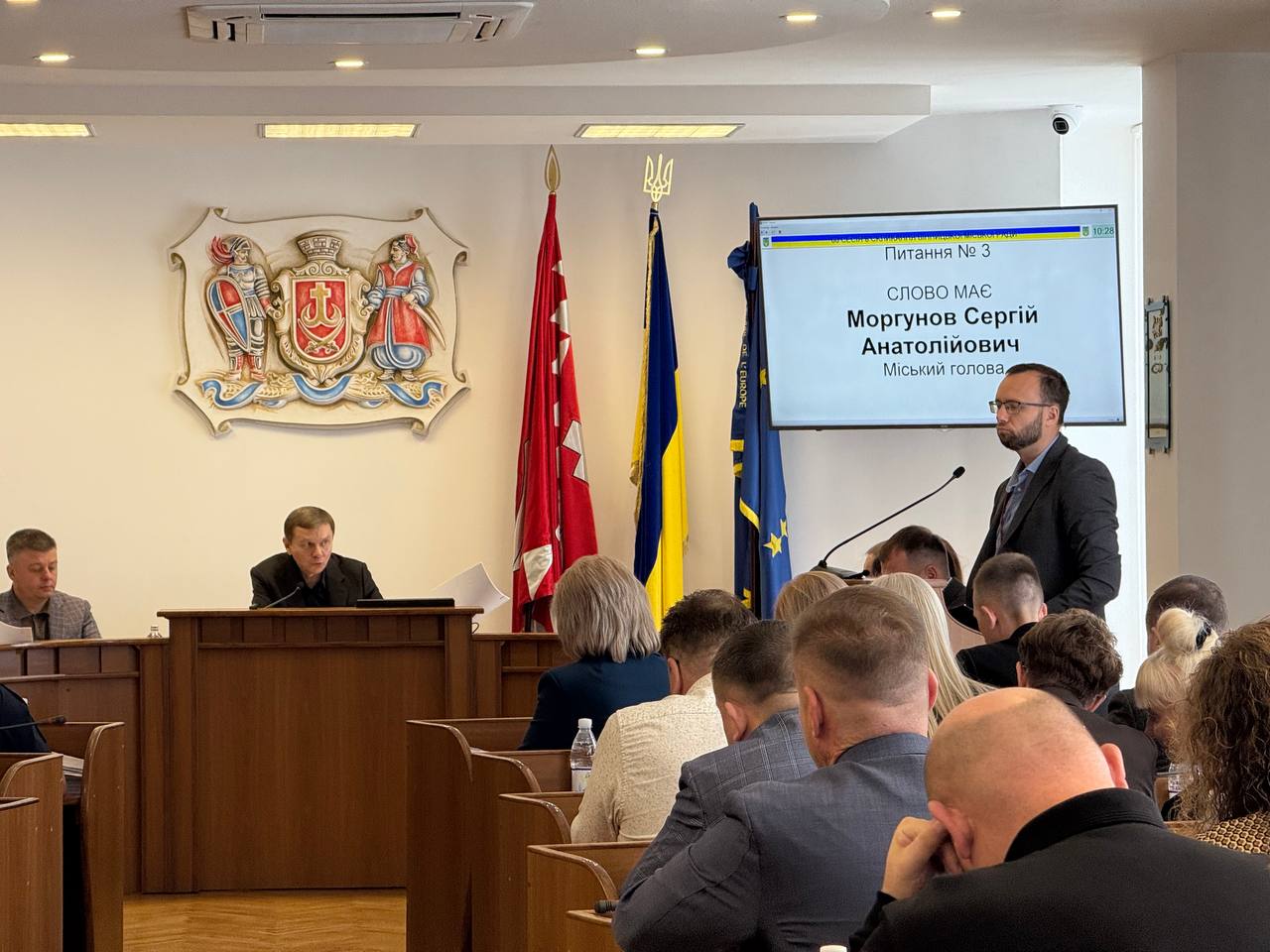 Сесія міської ради у Вінниці