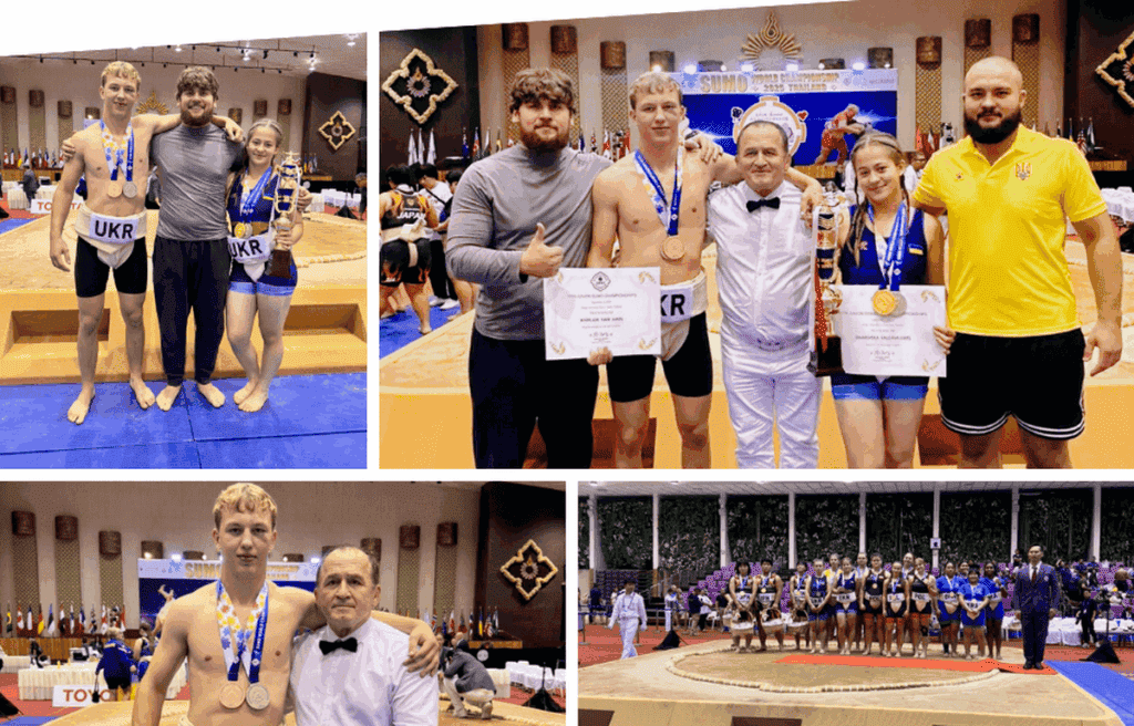 Юні сумоїсти з Вінниці прославили Україну на чемпіонаті світу