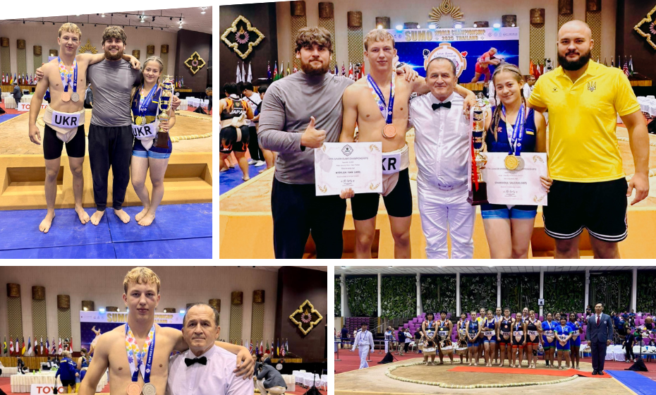 Юні сумоїсти з Вінниці прославили Україну на чемпіонаті світу