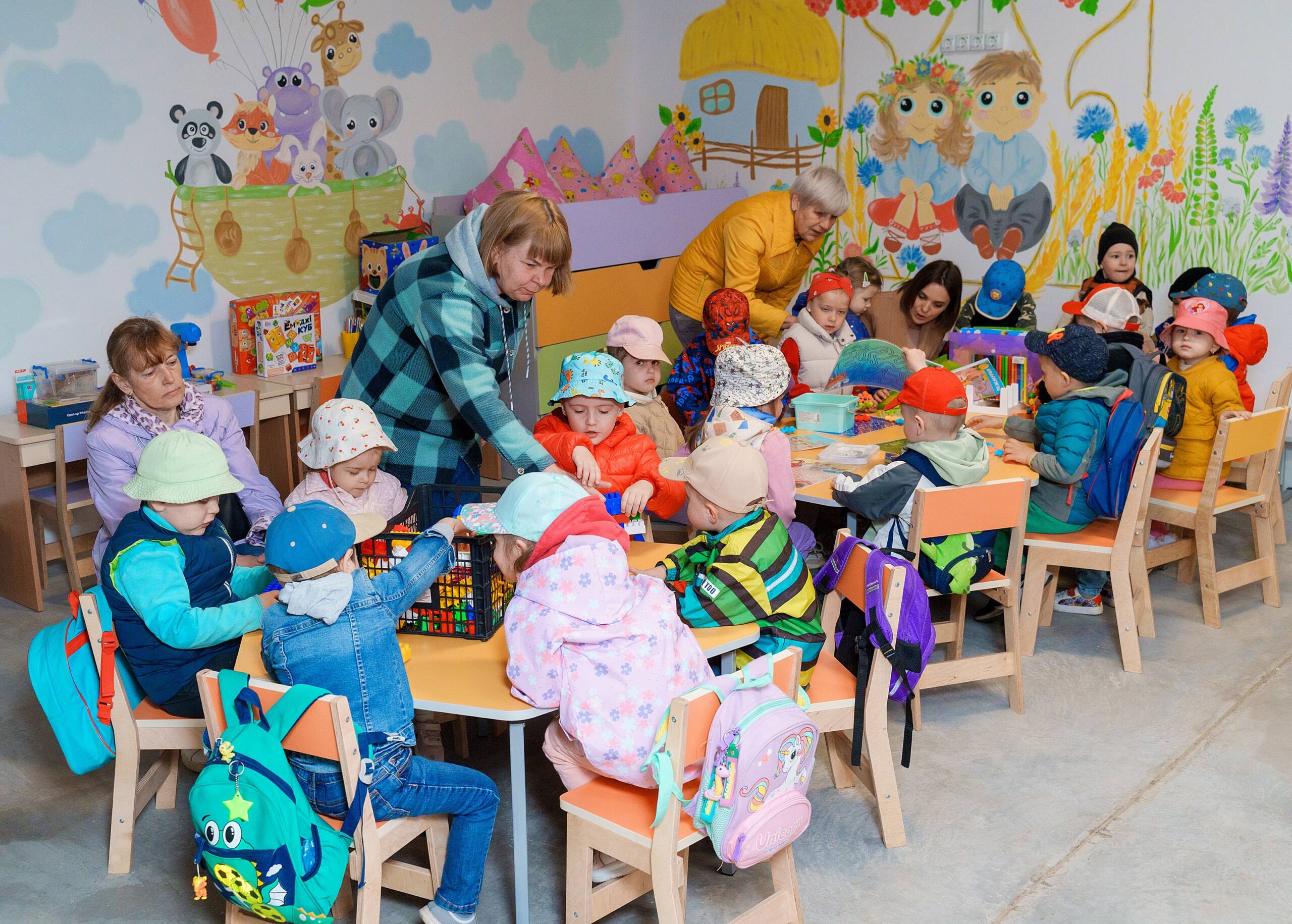 Укриття в дитячому садочку у Вінниці