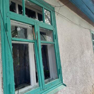Через удар ворожого дрона у Бершадській громаді зруйновані вікна та дахи у 4 будинках