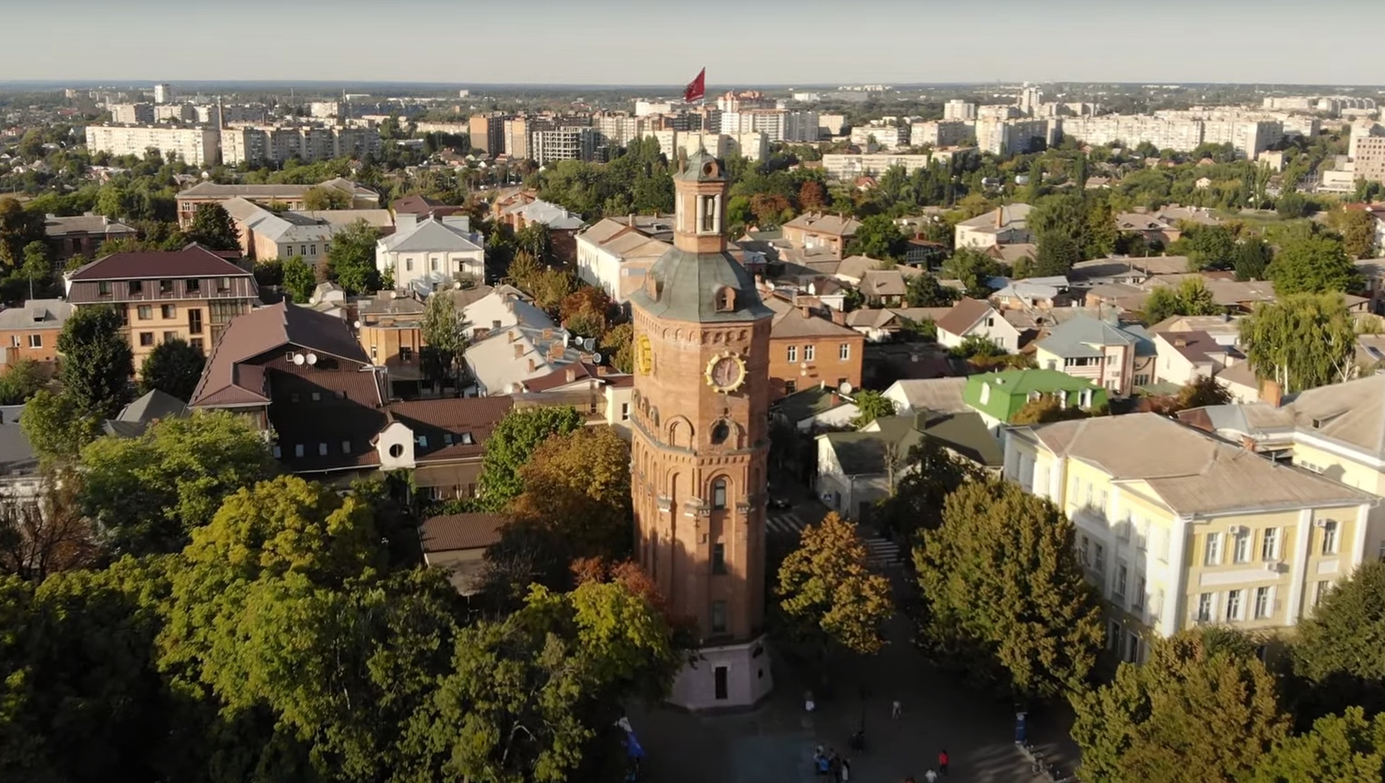 Вінниця з висоти пташиного польоту