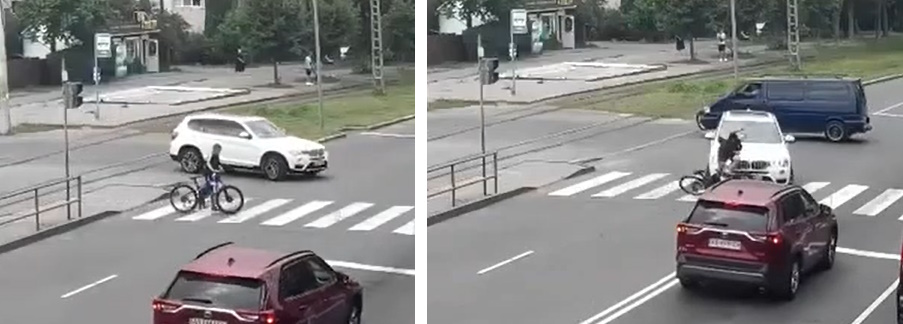 Позашляховик збиває підлітка у Вінниці