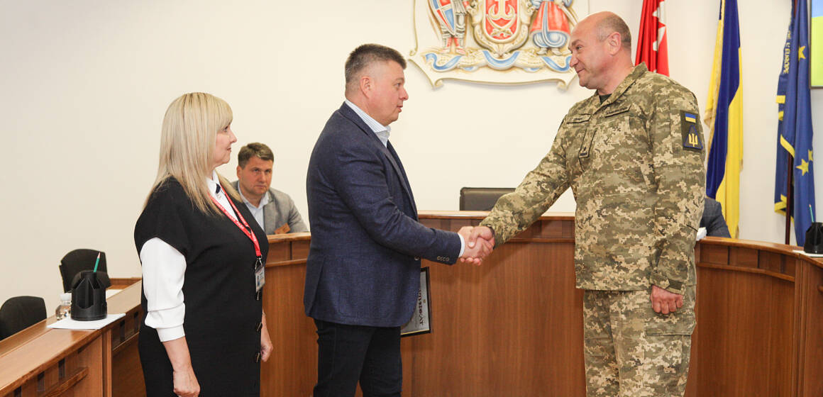 У Вінниці ветеран війни отримав сертифікат на придбання автомобіля
