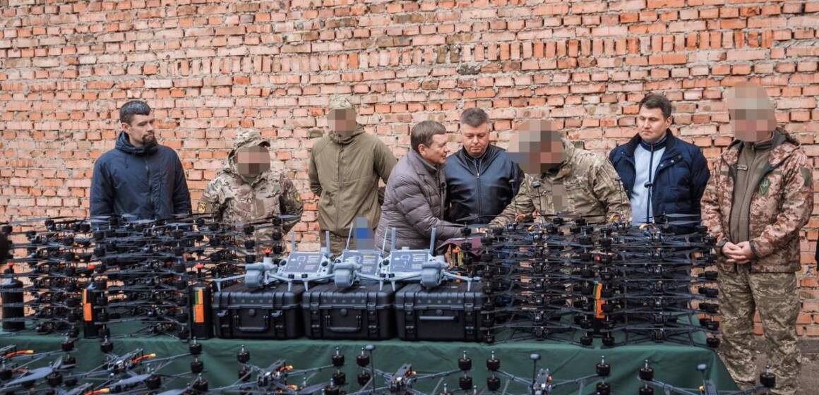 Міжрегіональний координаційний гуманітарний штаб передав «Азову» та 71-й єгерській бригаді нову партію дронів для фронту