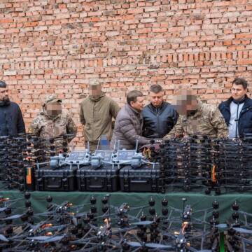 Міжрегіональний координаційний гуманітарний штаб передав «Азову» та 71-й єгерській бригаді нову партію дронів для фронту