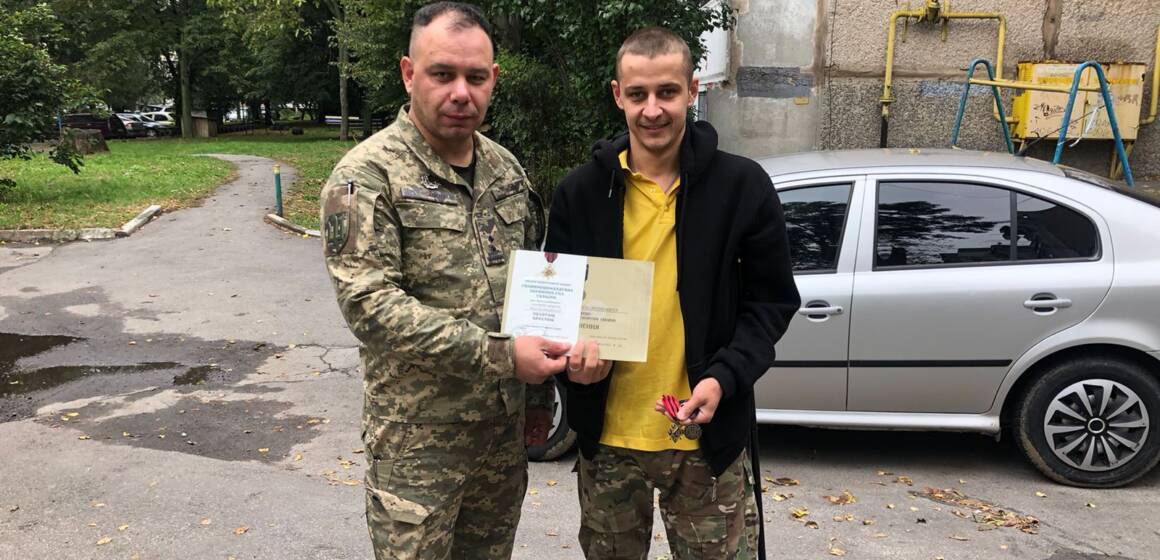 Юрій Бурдейний із Вінниччини відзначений державними нагородами за службу