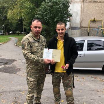 Юрій Бурдейний із Вінниччини відзначений державними нагородами за службу