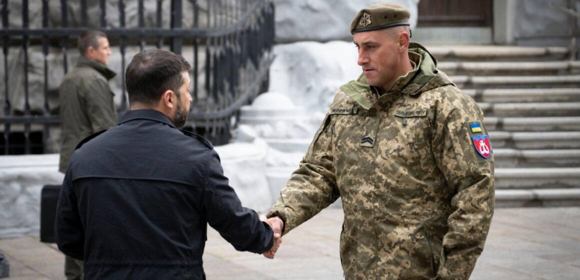 Молодший сержант Олексій Мазур з Вінниччини отримав орден «За мужність» III ступеня
