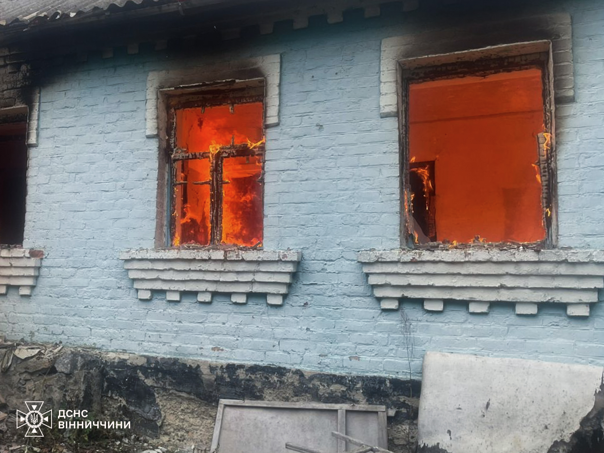 На Вінниччині чоловік підпалив себе та свого сина