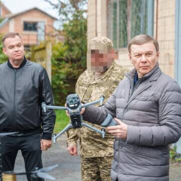 Міжрегіональний координаційний гуманітарний штаб передав 400 FPV-дронів і 5 Matrice 4T 3-му прикордонному загону та 22-й механізованій бригаді