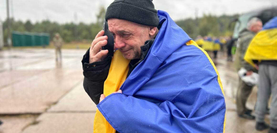 З російської неволі звільнено 185 військових та 20 цивільних українців