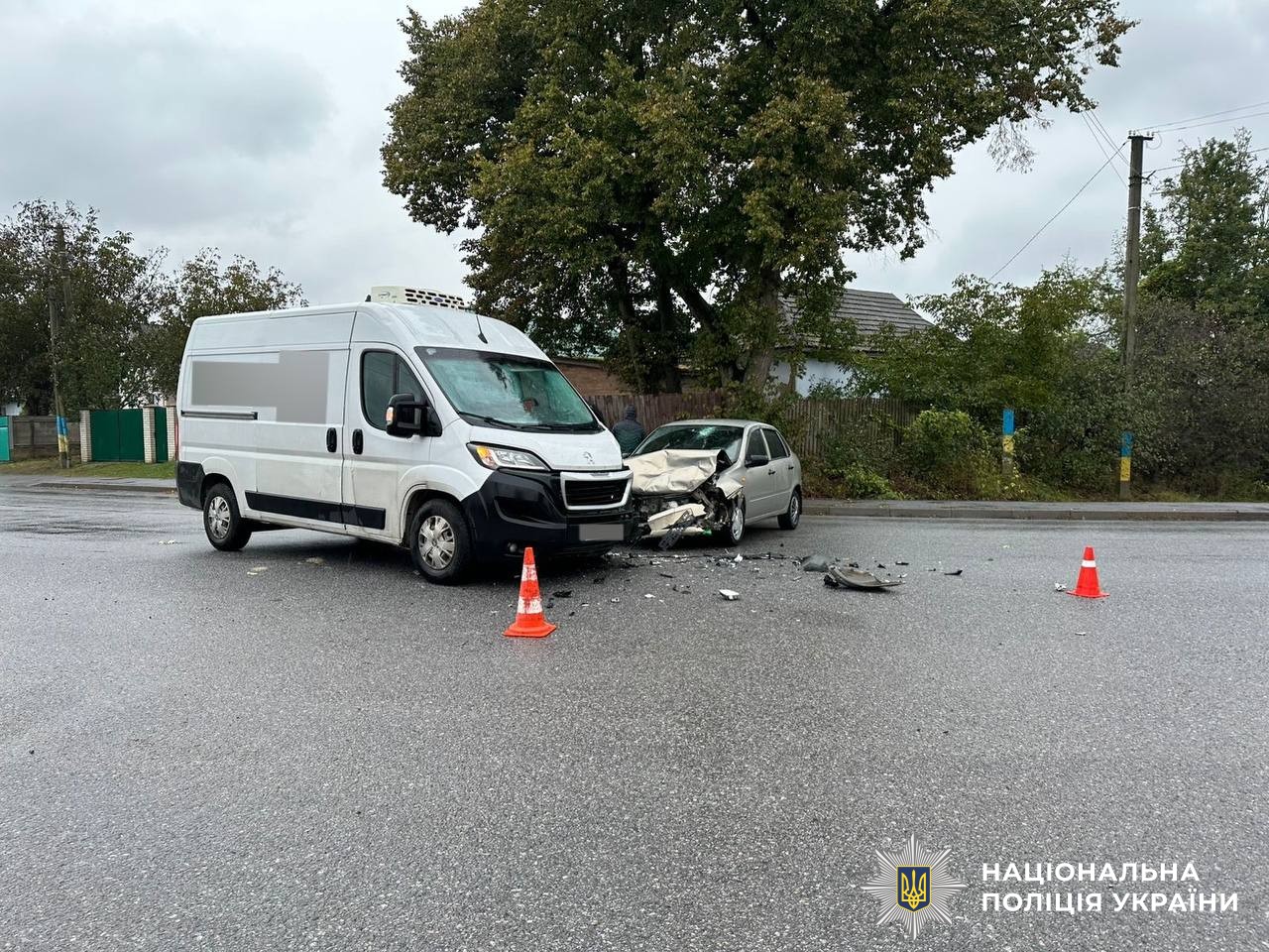 Три ДТП за добу: поліція Вінниччини з’ясовує обставини аварій