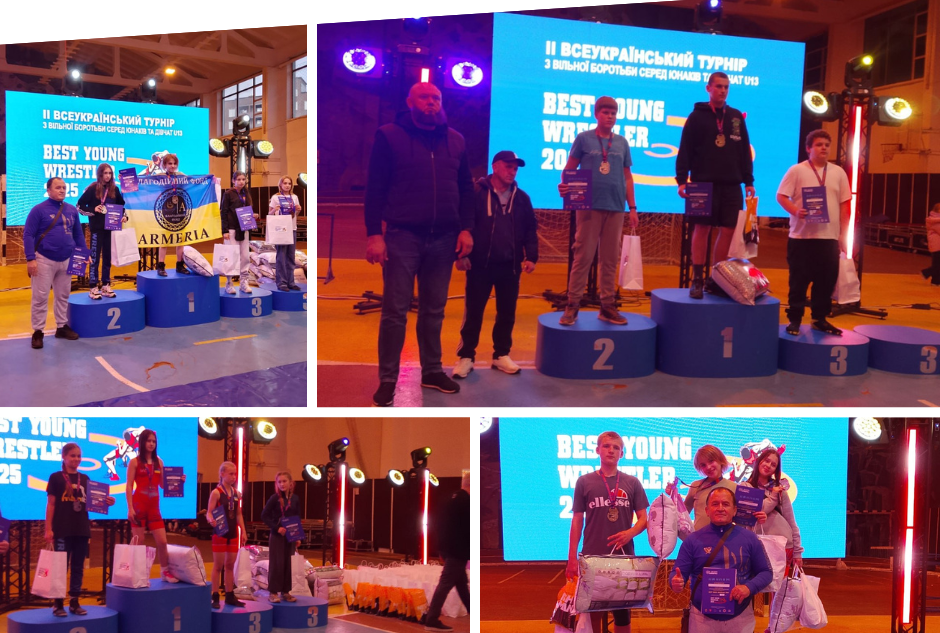 Спортсмени з Вінниччини вибороли перемоги на турнірі «BEST YOUNG WRESTLER»