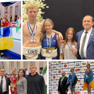 Вінницькі спортсмени вибороли п’ять медалей на чемпіонаті Європи з сумо