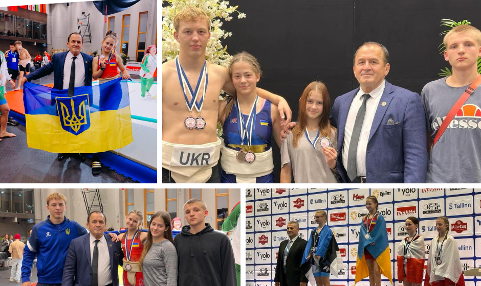 Вінницькі спортсмени вибороли п’ять медалей на чемпіонаті Європи з сумо
