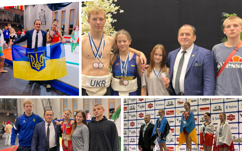 Вінницькі спортсмени вибороли п’ять медалей на чемпіонаті Європи з сумо