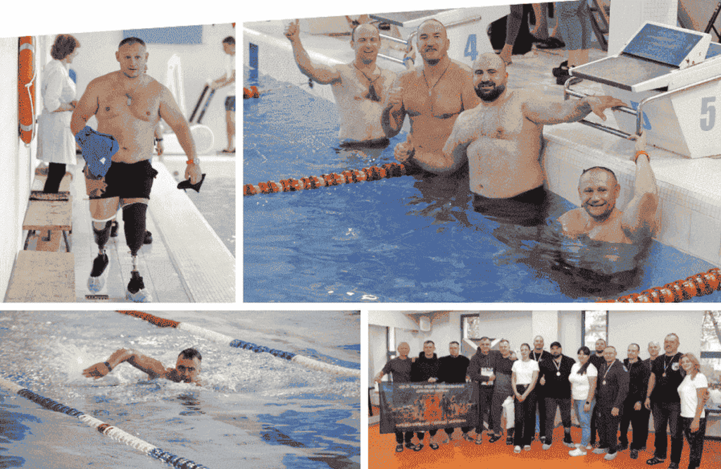 У Вінниці відбувся відкритий чемпіонат з плавання серед ветеранів «Сила титанів»