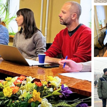 Швейцарські партнери ВТК (1) (1) (1) Вінниця та Швейцарія спільно тестують доступність і зручність міського транспорту