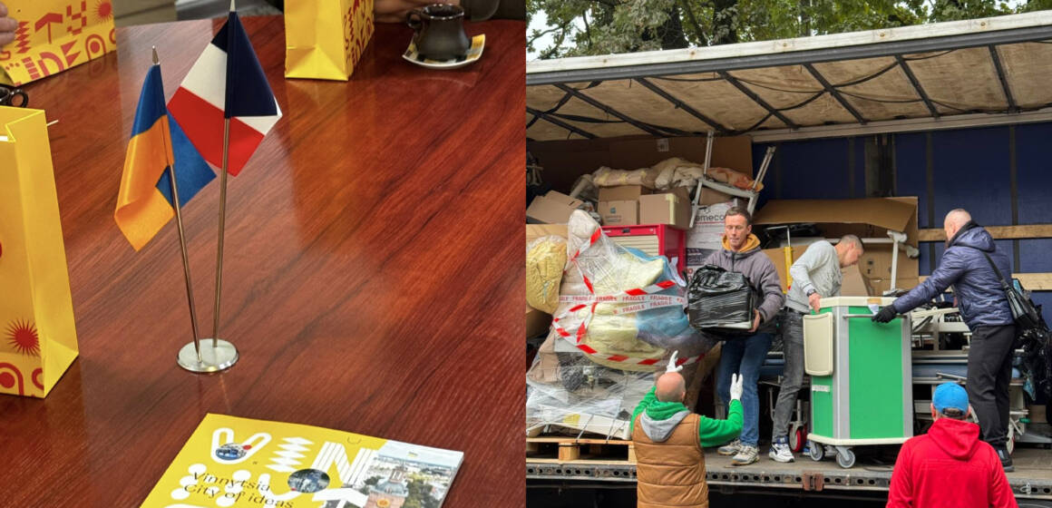 Волонтери міста-побратима Нансі передали Вінниці четверту гуманітарну допомогу