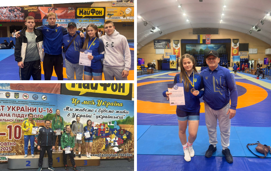 Спортсменка з Вінниці здобула бронзу на чемпіонаті України з вільної боротьби