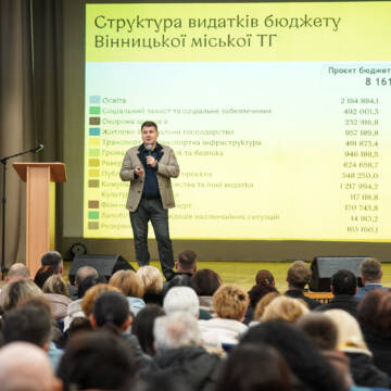 У Вінниці триває представлення проєкту бюджету громади на 2026 рік