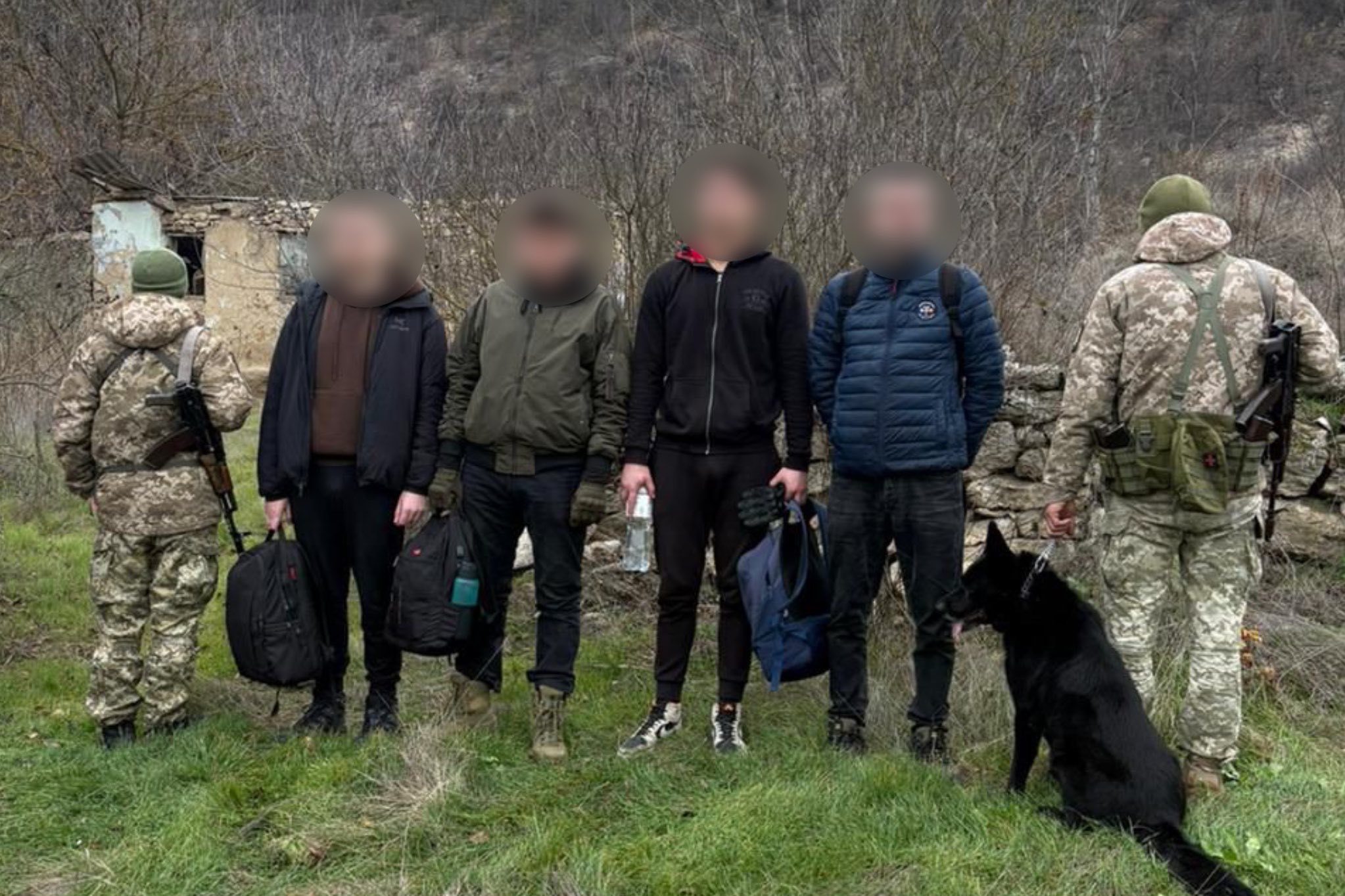 На Вінниччині затримали групу чоловіків, які намагалися втекти через кордон до Молдови