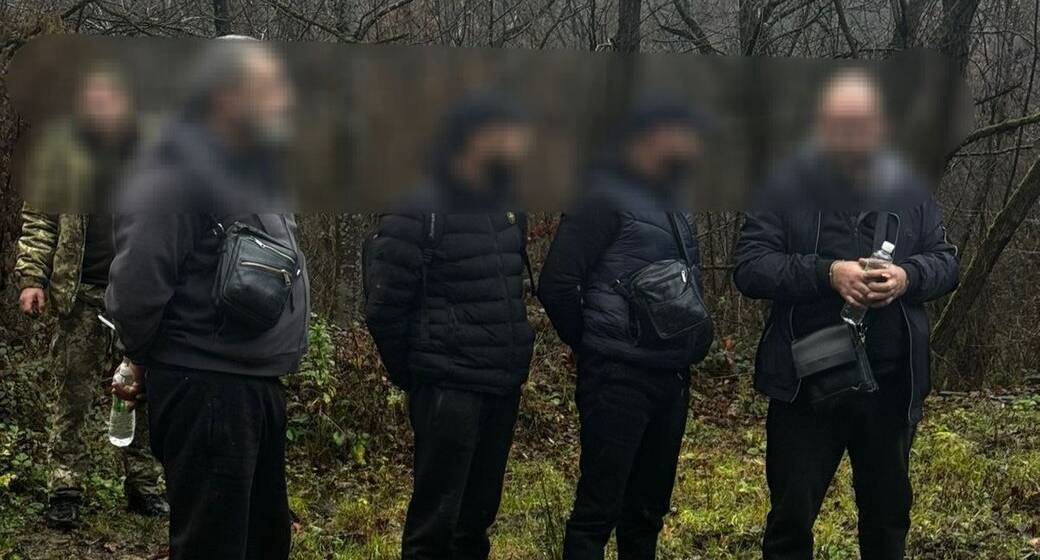 159a217dcf1fc4c4 Спроба втечі від прикордонників у Закарпатті завершилася затриманням групи чоловіків