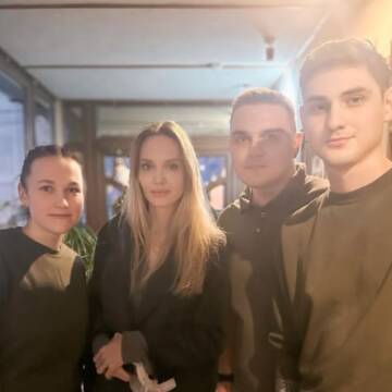 Анджеліна Джолі завітала до Вінниці