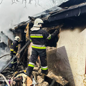 Під час пожежі на Вінниччині постраждав чоловік