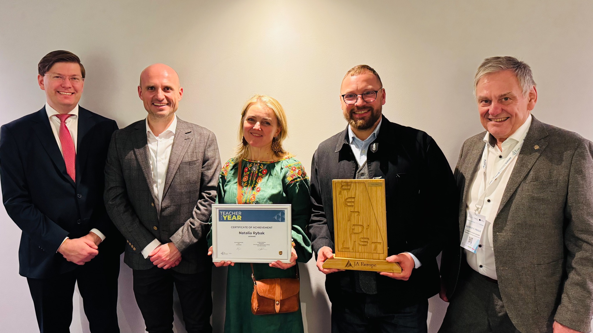 Вінничанка здобула перемогу на європейському конкурсі «JA Europe Awards»