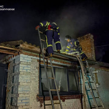 Три пожежі в житлових будинках за добу: ситуація у Вінниці та області