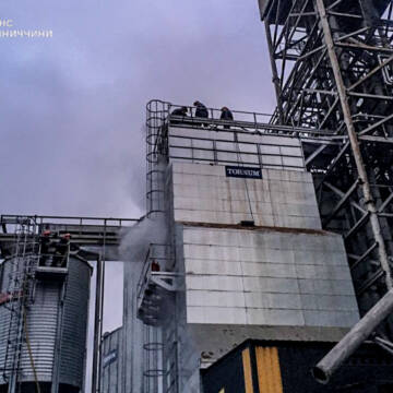 На Вінниччині сталися дві пожежі в зерносушарках