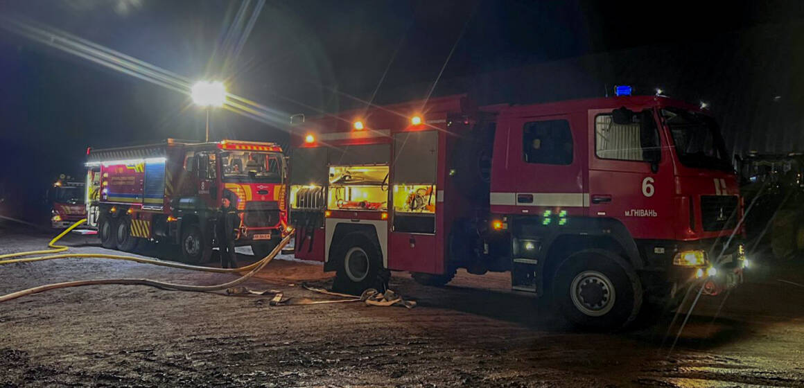 На Вінниччині через людську недбалість загорілася зерносушарка