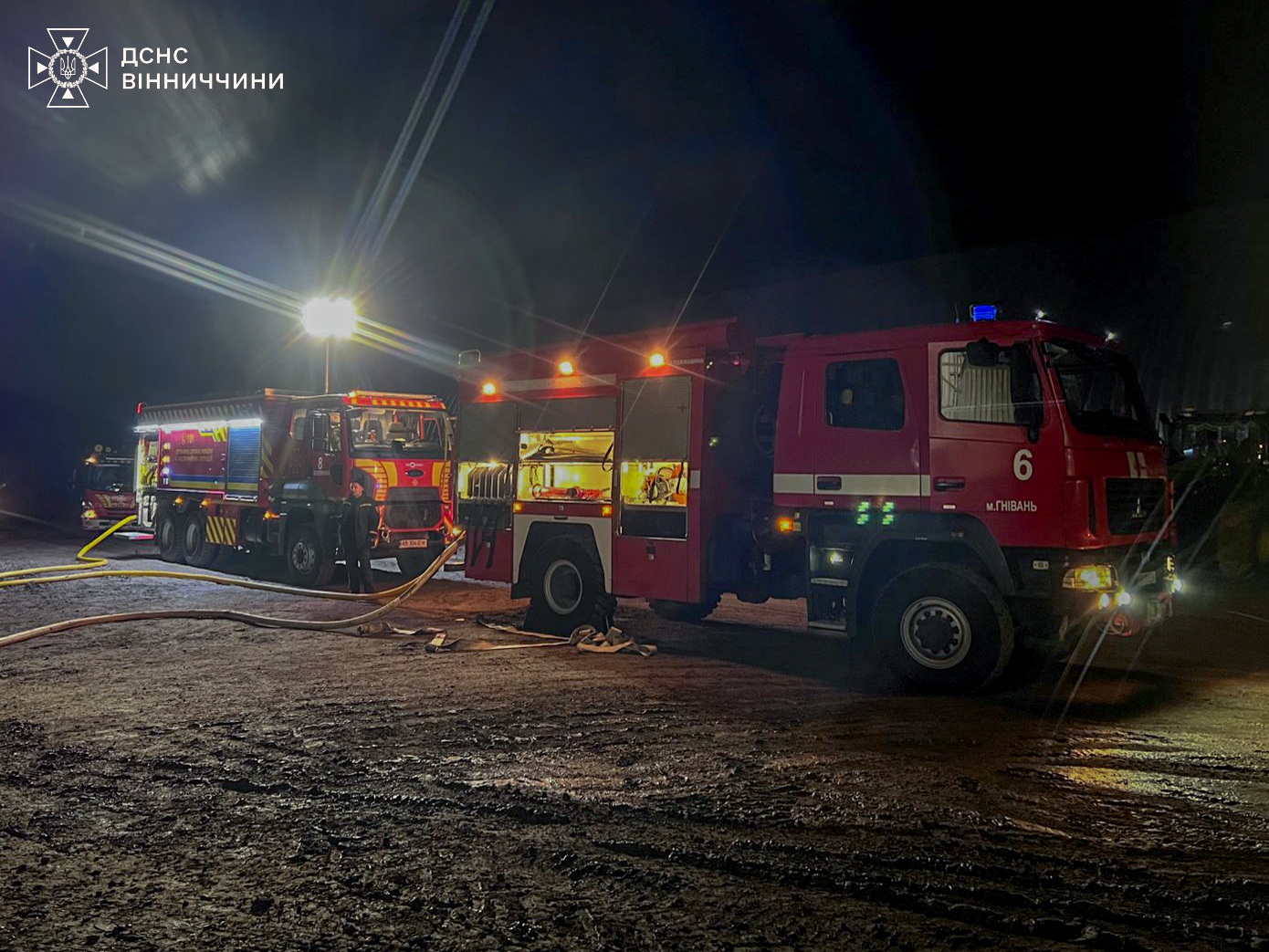На Вінниччині через людську недбалість загорілася зерносушарка