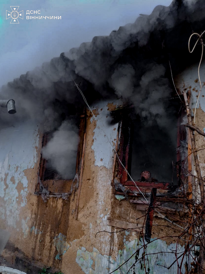 На Вінниччині за добу сталося 5 пожеж: рятувальники просять стежити за справністю пічного опалення