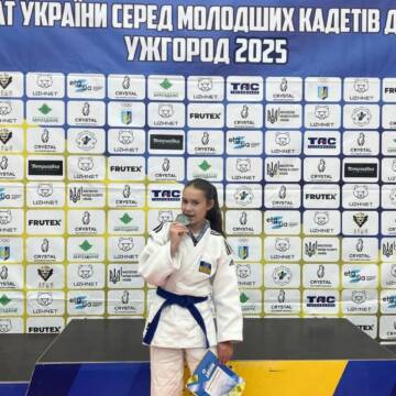 Спортсменка з Вінниччини здобула «срібло» на Чемпіонаті України з дзюдо