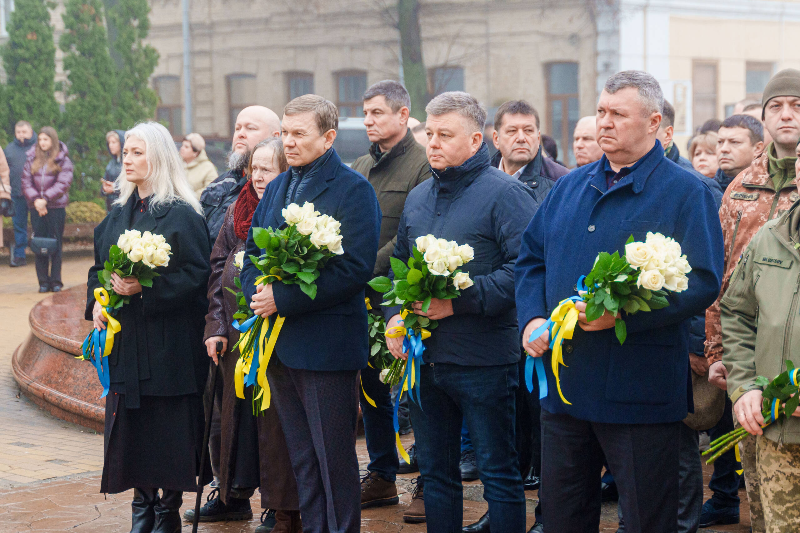 У День Гідності та Свободи вінничани вшанували пам’ять Героїв Небесної Сотні та полеглих захисників