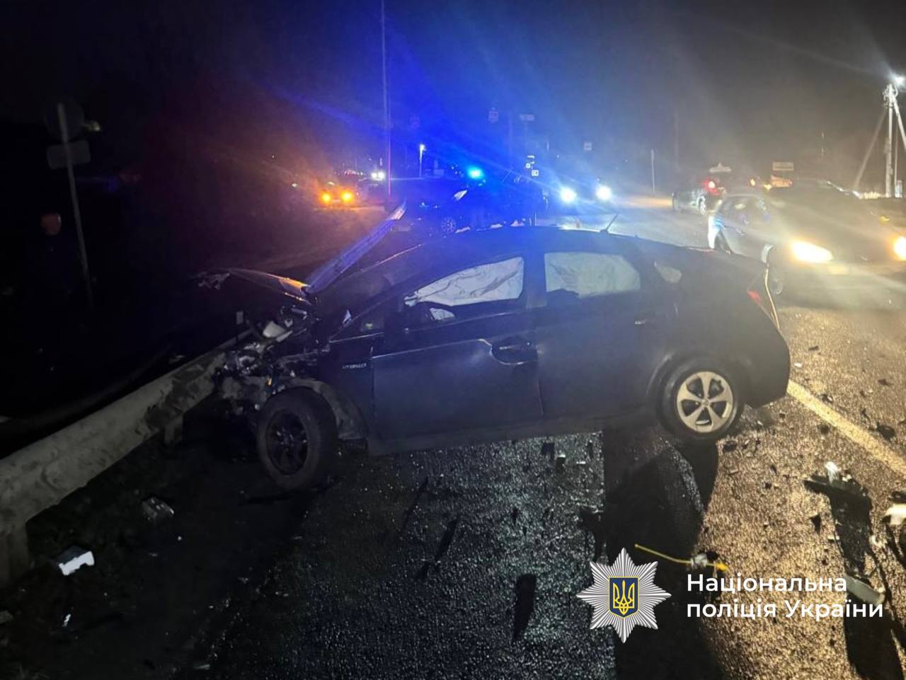 Аварія на Вінниччині: після зіткнення Toyota та Skoda двоє людей опинилися в лікарні