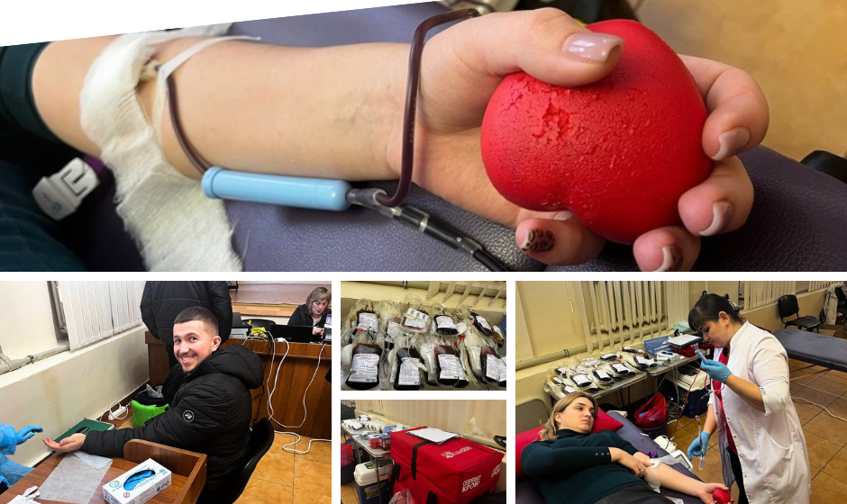 Працівники Вінницької транспортної компанії знову стали донорами крові